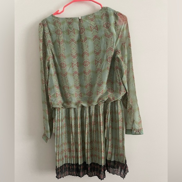 Brand New Anthropologie Lavand Mint Meadow Dress Size M - Picture 4 of 4